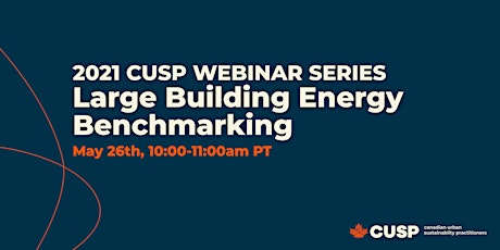 CUSP Webinar: Large Building Energy Benchmarking primary image