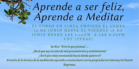 Curso de Meditación en línea (Español) primary image