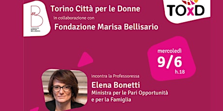 Torino Città per le Donne incontra  la Ministra Elena Bonetti
