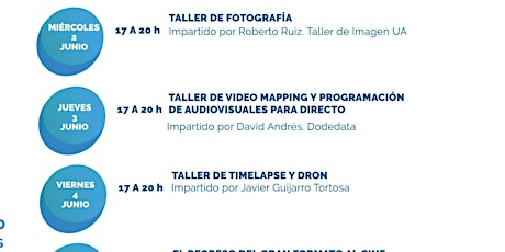 Imagen principal de Taller de Video Mapping y programación de audiovisuales - Un Mar de Cine