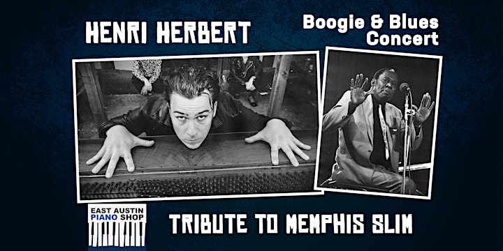 Henri Herbert Boogie & Blues Concert - A Tribute to Memphis Slim image