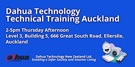 Dahua Technology Technical Training New Zealand