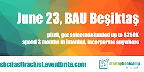 Startupbootcamp Istanbul FastTrack - Istanbul #2 primary image