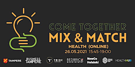 Mix & Match Networking Event - HEALTH (ONLINE - Finland) primary image
