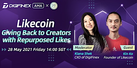 DigiFinex 15th AMA Live with LIKECOIN