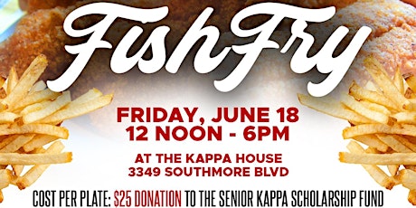 Senior Kappa Fish Fry Fundraiser primary image
