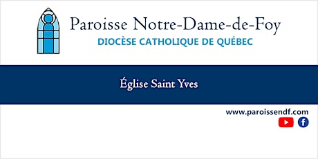 Messe Église St-Yves - Samedi - 16 h 30 primary image