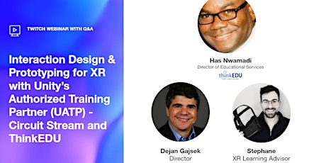 Webinar: Interaction Design & Prototyping for XR primary image