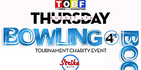 TOBF Bowling for Books Charity Event primary image