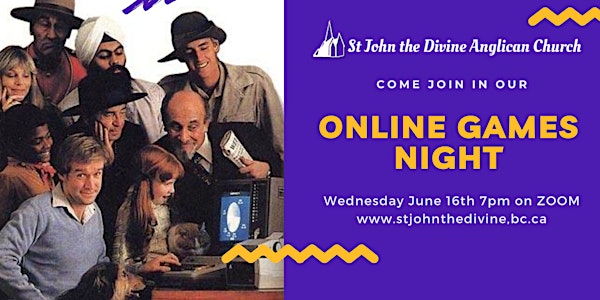 St John's online games evening