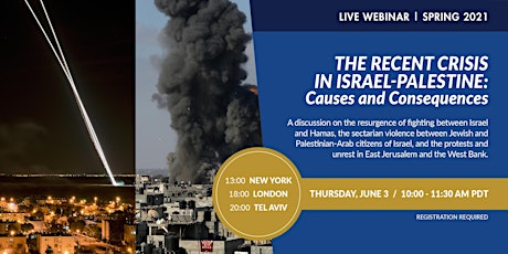 The Recent Crisis in Israel-Palestine: Causes and Consequences primary image