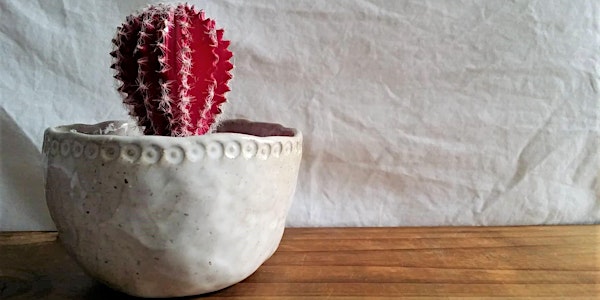 Make Your Own Mini Planter | Pottery Workshop w/ Siriporn Falcon-Grey