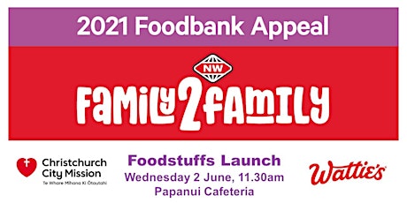 Family2family Foodbank Appeal Launch primary image