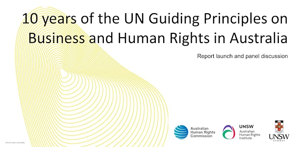 10 years of UN Guiding Principles on Business & Human Rights in Australia