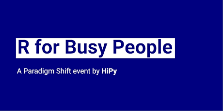 R for Busy People