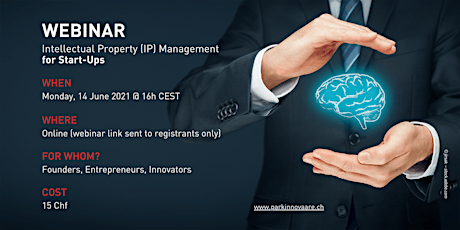 Hauptbild für Intellectual Property (IP) Management for Start-Ups
