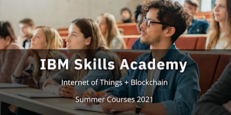 IBM Skills Academy Courses-FREE WEBINAR: IoT & Blockchain primary image
