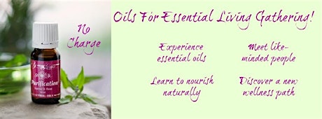 Complimentary Oils for Essential Living Gathering primary image