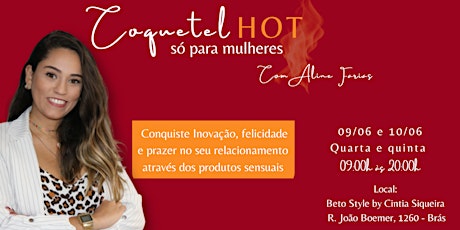 Imagem principal do evento Coquetel HOT só para mulheres