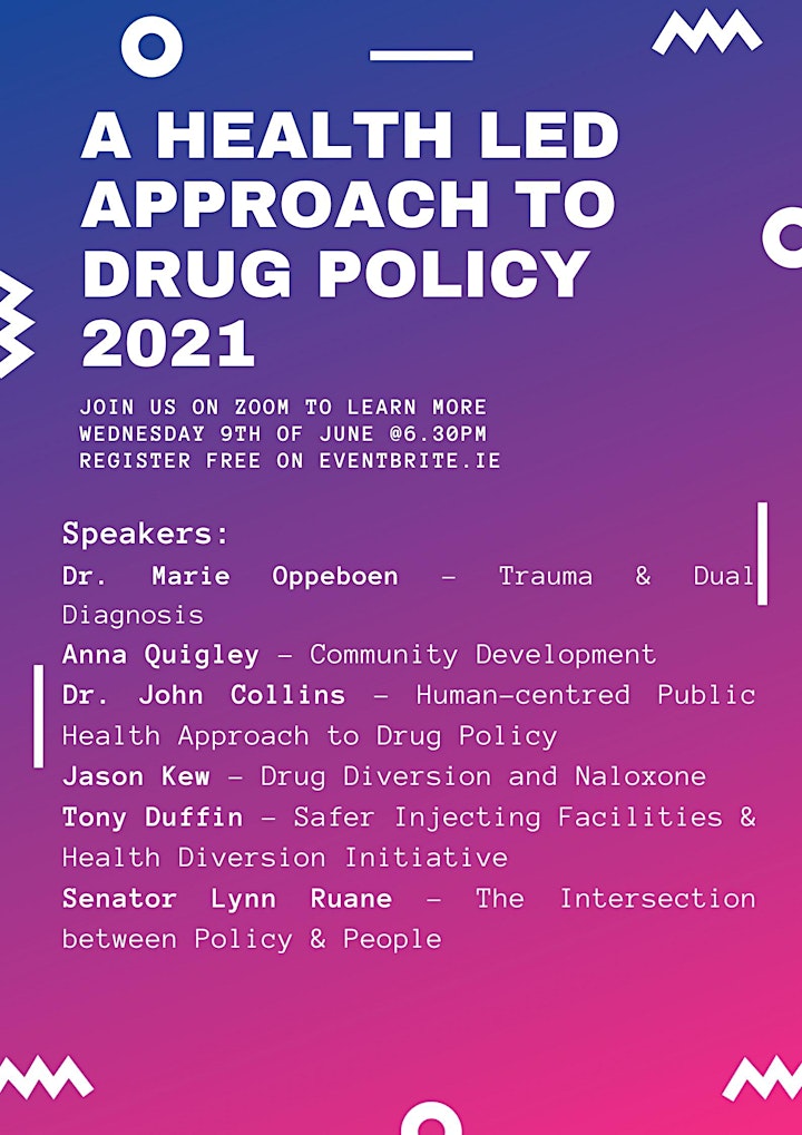 A Health Led Approach to Drug Policy 2021 image