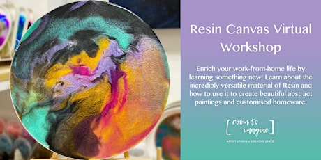 Resin Canvas Virtual Workshop