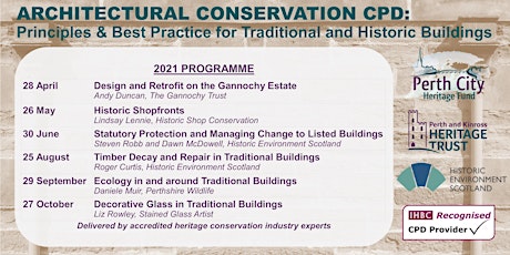 Hauptbild für Architectural Conservation CPD 2021: Principles & Best Practice