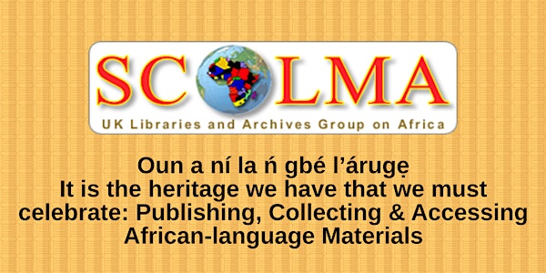 SCOLMA Conference 2021 (online) - 14th June - Morning Session