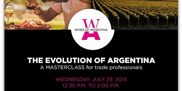 Wines of Argentina - MASTERCLASS