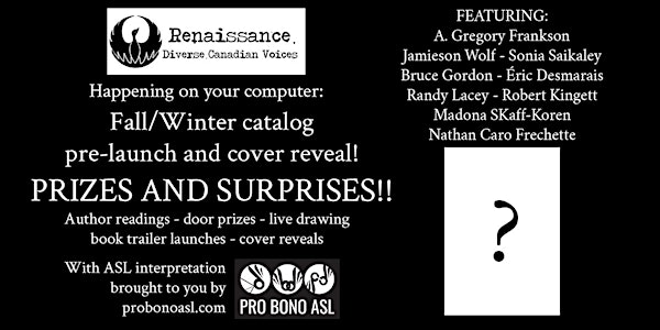 Renaissance Fall-Winter titles pre-launch and cover reveal
