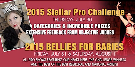 Bellydance Masters Presents the 2015 Stellar Pro Challenge and Opening Show primary image