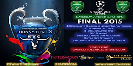 Heineken Sponsored Champions League Finals Event primary image