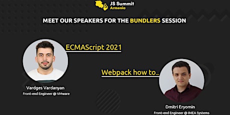 JavaScript Summit Armenia 2021 | Bundlers primary image