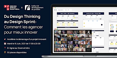 Du Design Thinking au Design Sprint: Comment les agencer pour mieux innover primary image
