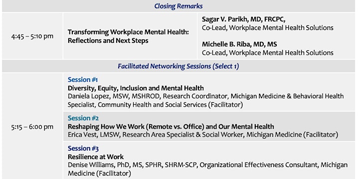  2nd Annual Workplace Mental Health Conference image 