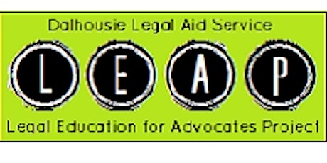 Legal Education for Advocates Project- Employment Support/Income Assistance primary image