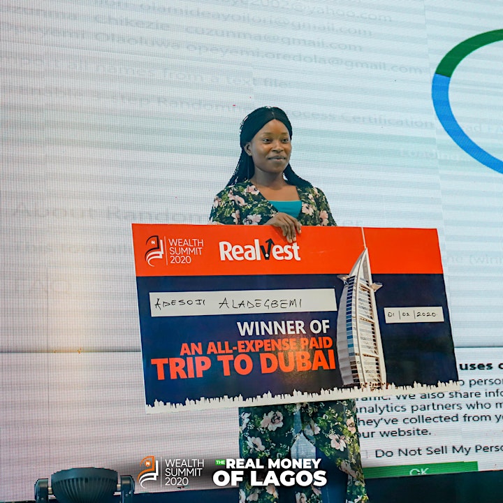 
		WEALTH SUMMIT2.0 - THE REAL MONEY OF LAGOS image
