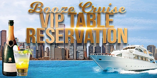 VIP Table Reservations Aboard the Anita Dee II