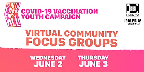 COVID-19 Vaccine Youth Campaign- Community Focus Group primary image