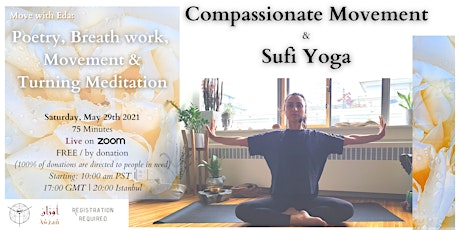 Compassionate Movement & Sufi Yoga | Move With Eda & Awzan Partnership primary image