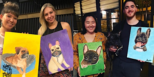 Paint And Sip: Paint Your Dog | Melbourne Painting Class