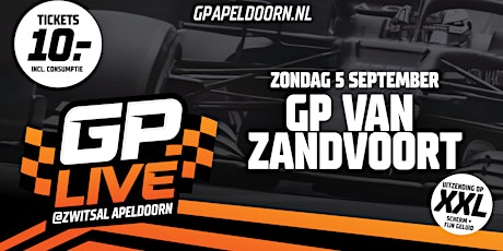 GP Zandvoort LIVE - Zwitsal terrein