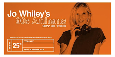 Jo Whiley's 90's Anthems tickets