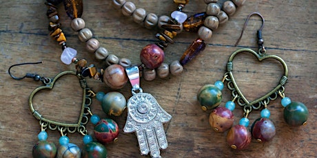 Live Virtual Wellness: Bohemian Necklace Making with Heather Stern