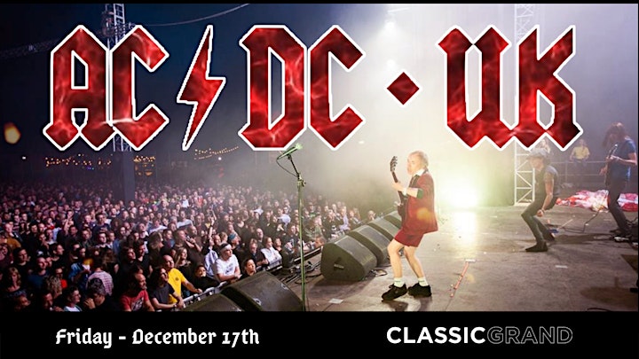 AC/DC UK -Classic Grand,  Glasgow (additional date due to demand) image