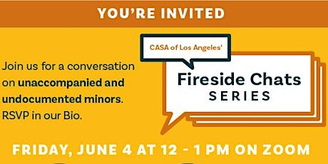 Fireside Chats: unaccompanied and undocumented minors primary image