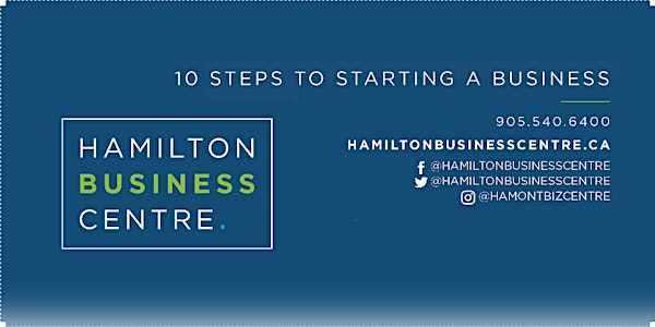 10 Steps to Starting a Business Webinar