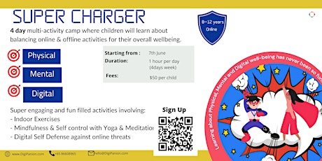 Super Charger Holiday Camp (Physical, Mental & Digital Wellbeing) primary image