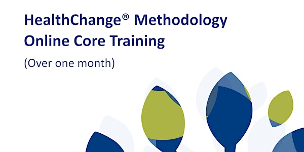 HealthChange® Methodology Online Core Training (Over one month)