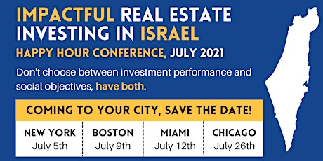 Impactful Investing in Israel: Grow Your Investment & Impact the Future primary image