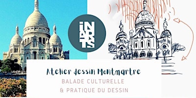 Atelier DESSIN, carnet créatif & balade culturelle à Montmartre primary image
